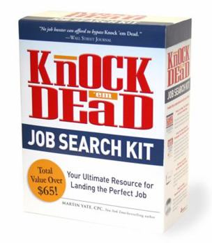 Paperback Knock 'em Dead Job Search Kit: Your Ultimate Resource for Landing the Perfect Job [With CDROM and 150 Flash Cards and Paperback Book] Book