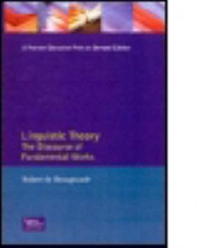 Paperback Linguistic Theory: The Discourse of Fundamental Works Book