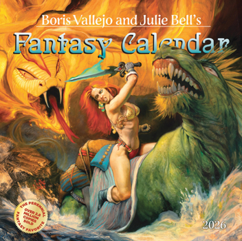 Calendar Boris Vallejo and Julie Bell's Fantasy Wall Calendar 2026: A Year of Classic Images for 2026 Book
