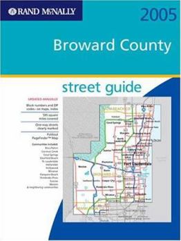 Paperback Rand Mcnally 2005 Broward County, Florida: Street Guide Book
