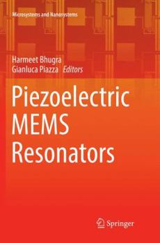 Paperback Piezoelectric Mems Resonators Book