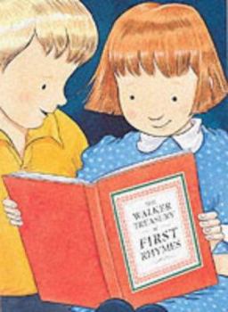 Hardcover The Walker Treasury of First Rhymes Book