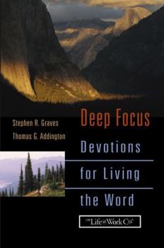 Hardcover Deep Focus: Devotions for Living the Word Book