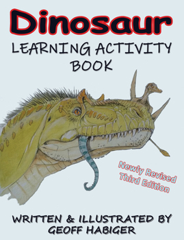 Paperback Dinosaur Learning Activity Book, 3rd Ed. Book