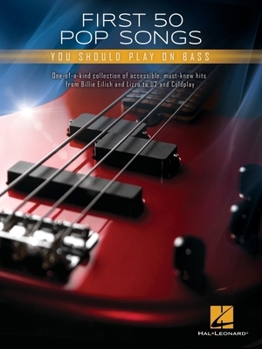 Paperback First 50 Pop Songs You Should Play on Bass Book