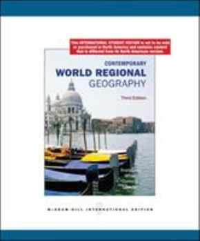 Paperback Contemporary World Regional Geography Book
