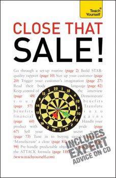Paperback Close That Sale! (Teach Yourself) Book
