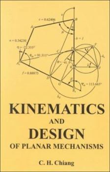 Hardcover Kinematics and Design of Planar Mechanisms Book