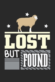 Lost But Found: Christlicher Bibelvers Notizbuch liniert DIN A5 - 120 Seiten für Notizen, Zeichnungen, Formeln | Organizer Schreibheft Planer Tagebuch