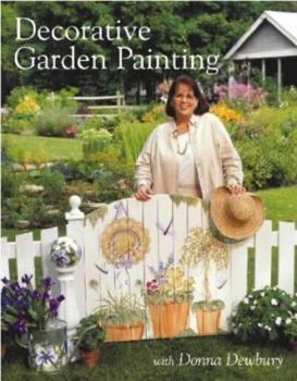 Paperback Decorative Garden Painting Book