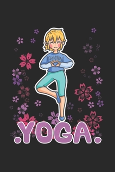 Yoga Girl Notebook: Graph Paper Journal 6x9 - 120 Pages