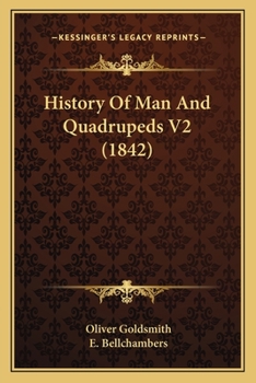 Paperback History Of Man And Quadrupeds V2 (1842) Book