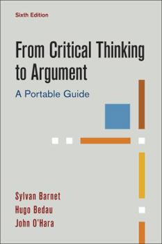 Paperback From Critical Thinking to Argument: A Portable Guide Book