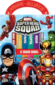 Hardcover Marvel: Super Hero Squad (12 Board Book Block) Book
