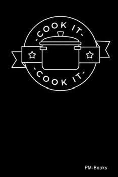 Paperback Cook It: Kariertes A5 Notizbuch oder Heft f?r Sch?ler, Studenten und Erwachsene Book