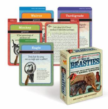 Cards Box of Beasties: 100 Bewildering Trivia Flash Cards Book
