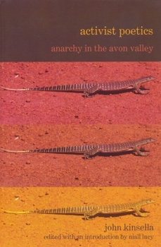 Paperback Activist Poetics: Anarchy in the Avon Valley Book