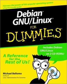 Paperback Debian Gnu/Linux? for Dummies? [With 2 CDROMs] Book