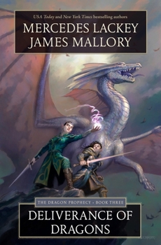 Paperback Deliverance of Dragons: Book Three of the Dragon Prophecy Book