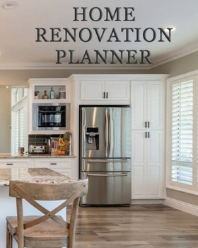 Paperback Home Renovation Planner Book