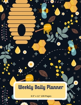 Paperback Weekly Daily Planner: To Do List & A Workbook To Grow Your Creative Passion Of Year Size 8.5 X 11 Inches (volume 10) Book