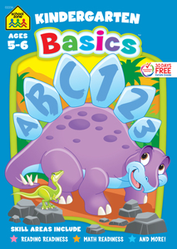 Paperback School Zone Kindergarten Basics 64-Page Workbook Book