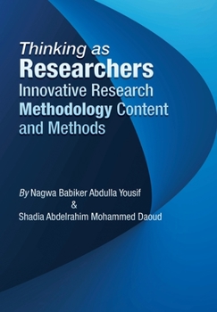 Hardcover Thinking as Researchers Innovative Research Methodology Content and Methods Book