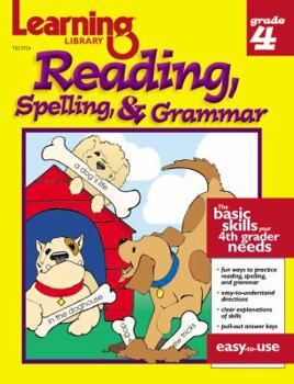 Paperback Learning Library Phonics, Reading & Spelling Grade 4 Book