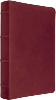 Leather Bound ESV Heirloom Bible, Gloria Dei: Single Column Edition (Cowhide, Carmine Red) Book