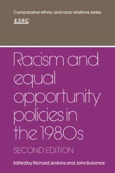 Paperback Racism and Equal Opportunity Policies in the 1980s Book