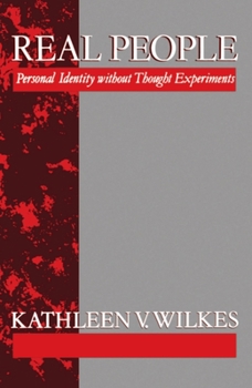 Paperback Real People 'Personal Identity Without Thought Experiments' Book