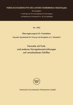 Paperback Versuche Mit Funk- Und Anderen Navigationseinrichtungen Auf Verschiedenen Schiffen [German] Book