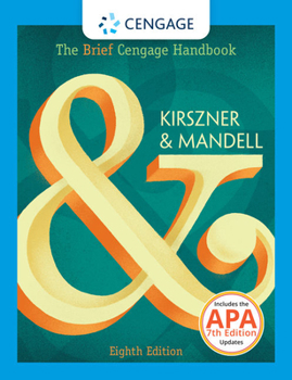 Spiral-bound The Brief Cengage Handbook with APA 7e Updates Book