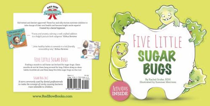 Paperback Five Little Sugar Bugs (The Smile Series) Book