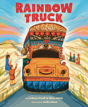 Hardcover Rainbow Truck Book