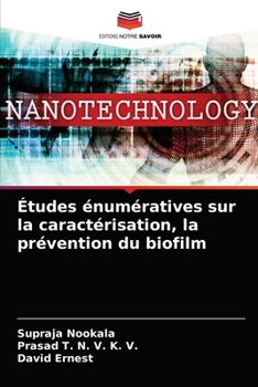 Paperback Études énumératives sur la caractérisation, la prévention du biofilm [French] Book