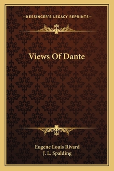 Paperback Views Of Dante Book