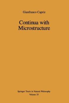 Paperback Continua with Microstructure Book