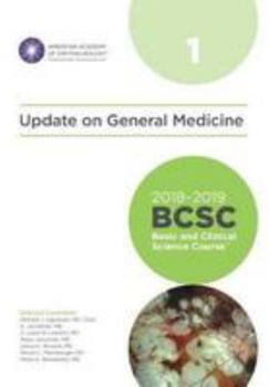 Paperback 2018-2019 BCSC (Basic and Clinical Science Course), Section 01: Update on General Medicine Book