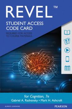 Printed Access Code Revel for Cognition -- Access Card Book
