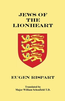 Paperback Jews of the Lionheart Book