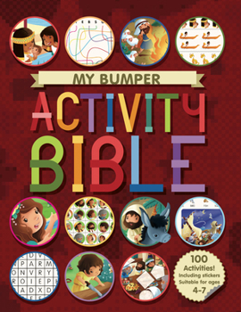 Paperback My Bumper Activity Bible (Paperback) - Word Searches, Puzzles, Crosswords, Stickers and Bible Stories, Gift Idea, Perfect for Sunday School Prizes and More Book
