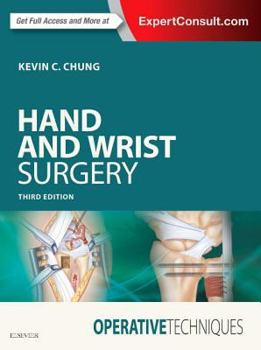 Hardcover Operative Techniques: Hand and Wrist Surgery Book