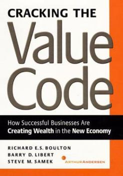 Hardcover Cracking the Value Code: How Successful Businesses Are Creating Wealth in the New Economy Book