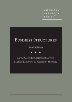 Hardcover Business Structures (American Casebook Series) Book