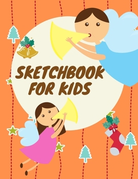 Paperback Sketchbook for kids: 8.5X11 inches notebook, blank page journal, 100 pages plank paper for sketcher, kids, boys, girls, men, women, for dra Book