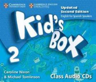 Audio CD Kid's Box Level 2 Class Audio CDs (4) Updated English for Spanish Speakers Book