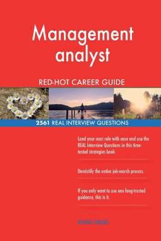 Paperback Management analyst RED-HOT Career Guide; 2561 REAL Interview Questions Book