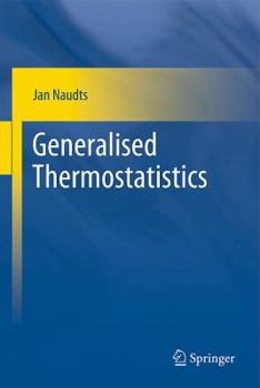 Hardcover Generalised Thermostatistics Book