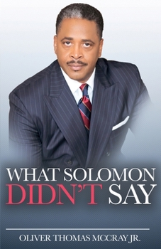 Paperback What Solomon Didn’t Say Book